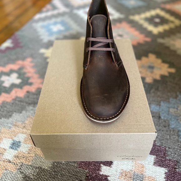 Men's Bushacre 2 Chukka Boots in Beeswax leather from Clark's - Picture 5 of 11